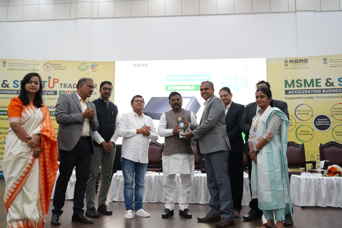 MICROSHIELD for healthcare launched by the Honorable Minister for MSME, Government of Odisha